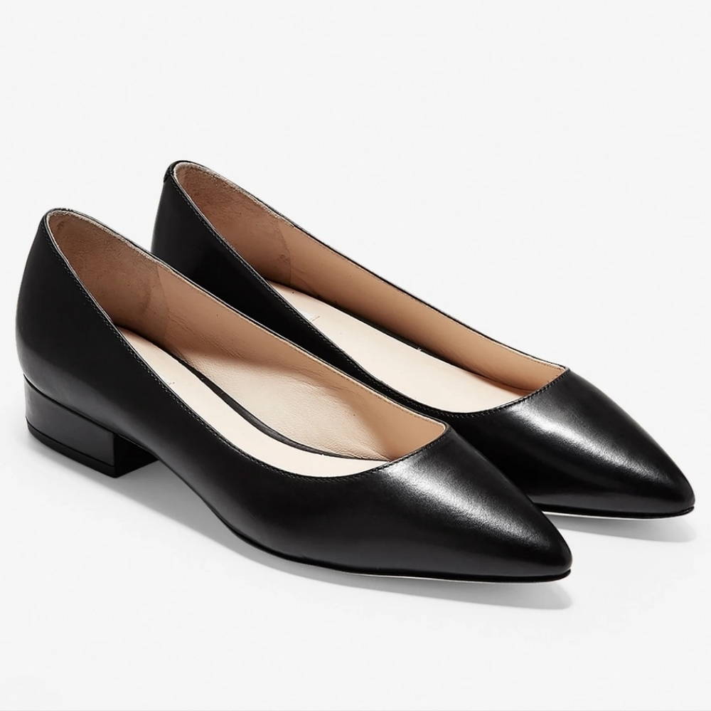 Cole Haan - Vesta Skimmer Flats - Black - Picture 8 of 16